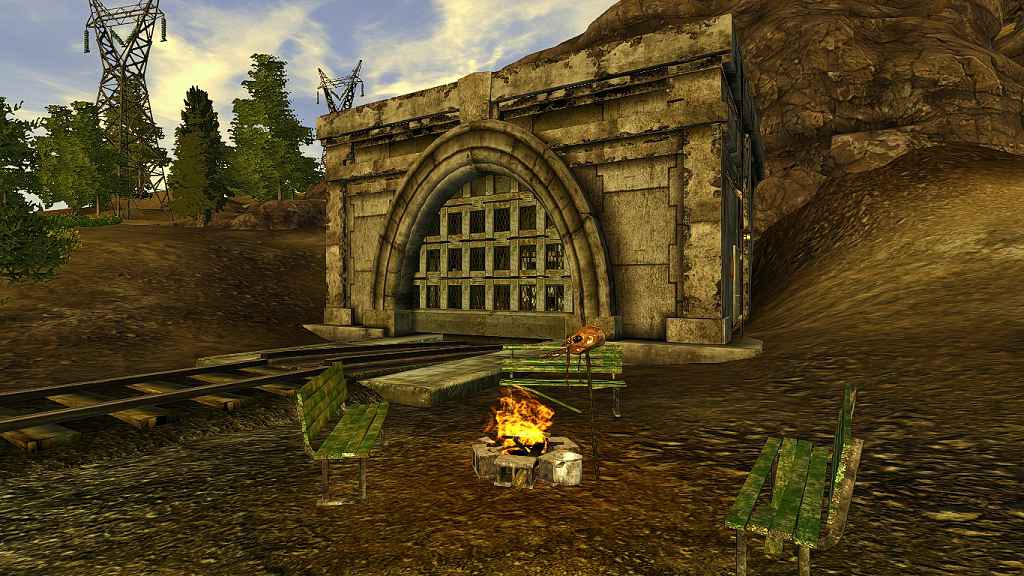 Fallout New Vegas    Tunnel Depot