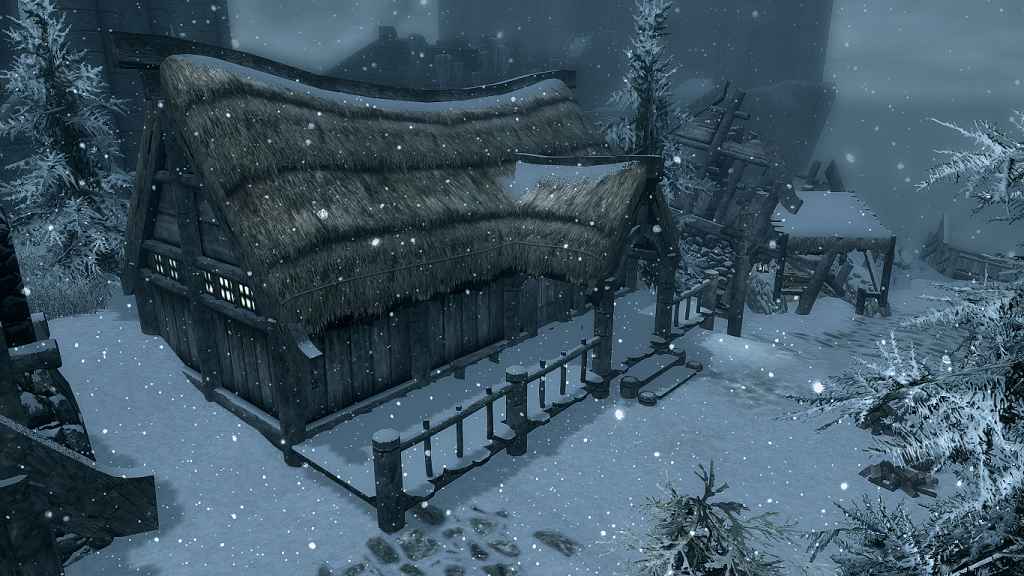  Skyrim     (Stonefrost Cabin  Winterhold Home and Merchants)