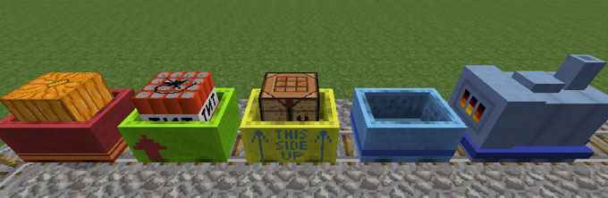  Minecraft 1.7.2  Cart Livery /  