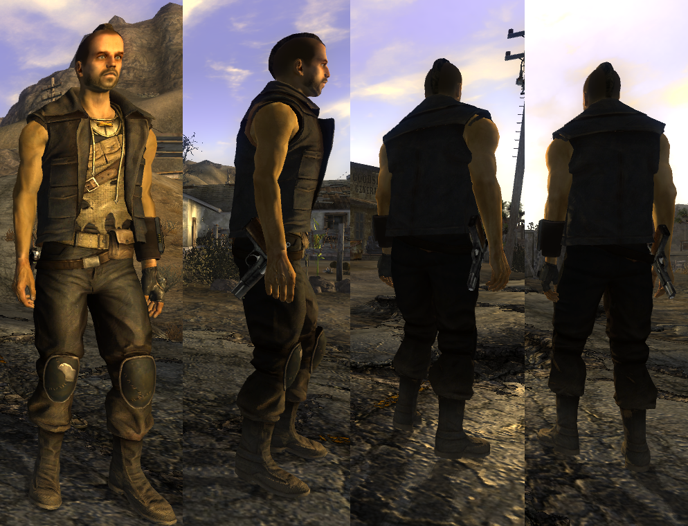 Fallout New Vegas  Courier Six Clothes