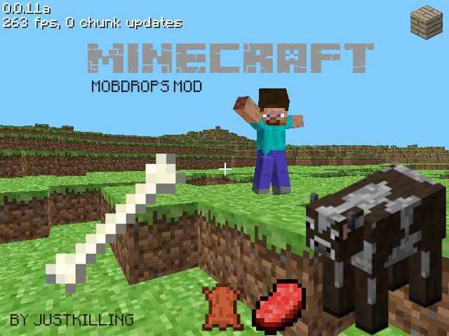  Minecraft 1.7.2  MobDrops