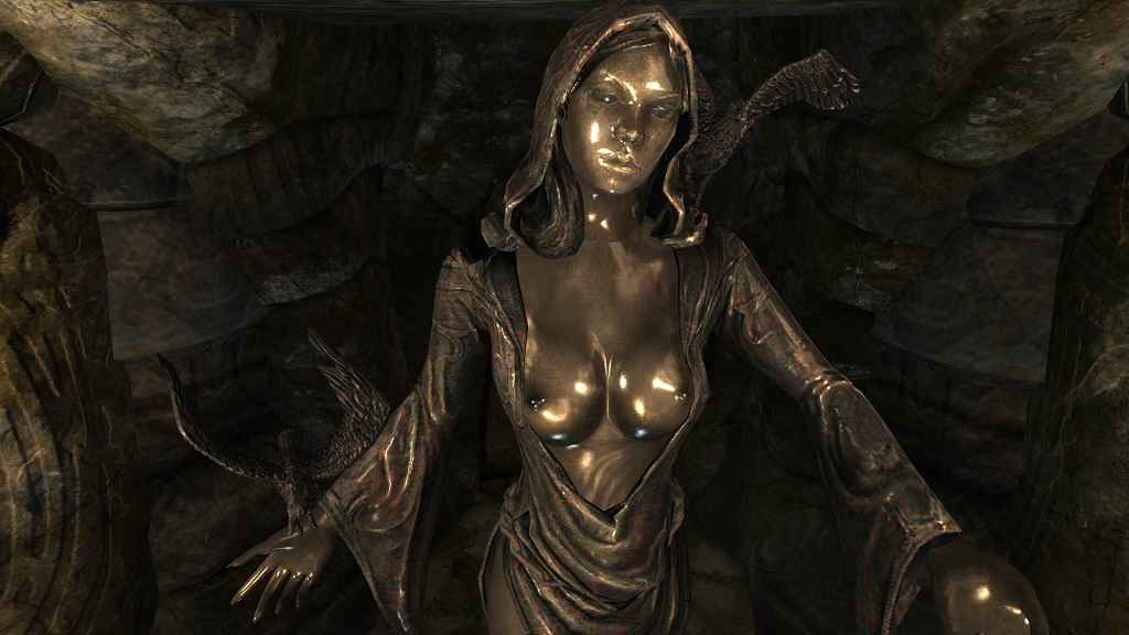  Skyrim     | Polished and Sexy nocturnal statue