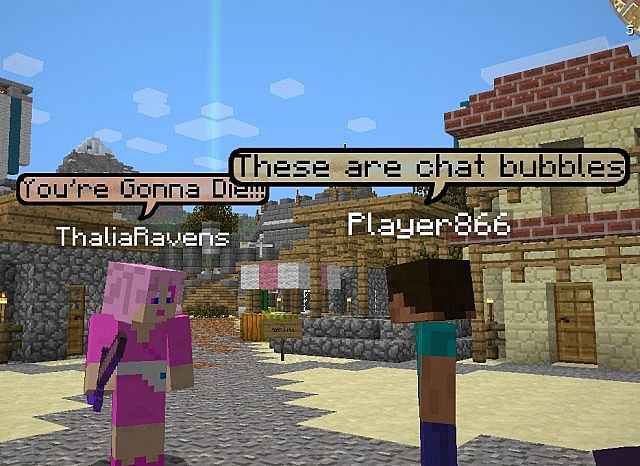  Minecraft  Chat Bubbles /     1.7.10/1.7.2/1.6.4/1.5.2