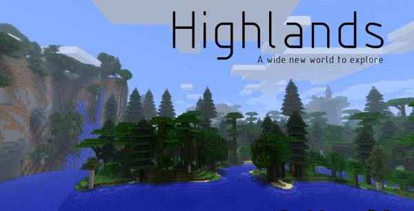  Minecraft  Highlands (36  )  1.7.10/1.7.2/1.6.4