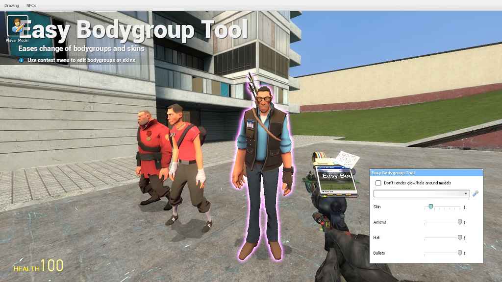 Garrys Mod 13   Easy bodygroup tool