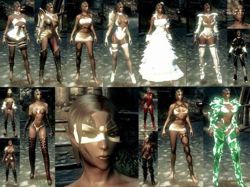  Skyrim    ARROW&KNEE / BBP Armor Pack 1 & 2