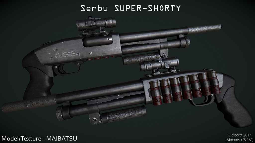  Fallout NV   Serbu SUPER-SHORTY