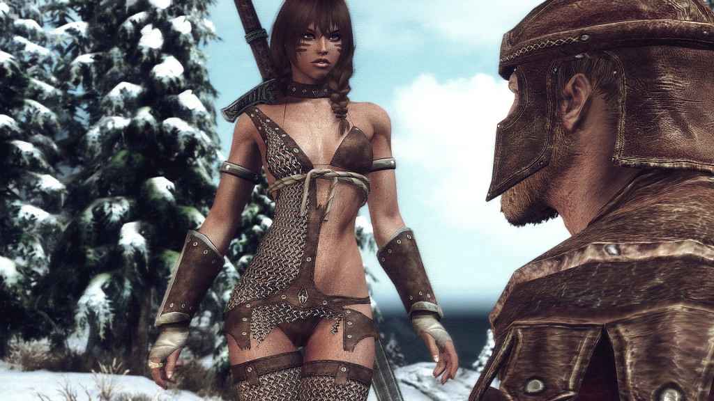  Skyrim    UNP / Ursine Armor Pack (UNP / CBBE)