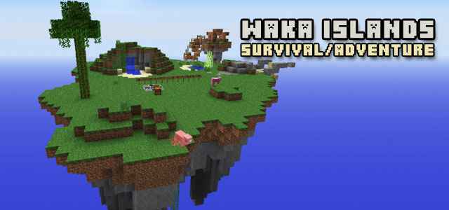  Minecraft   Waka Islands  1.8/1.7.x/1.6.x