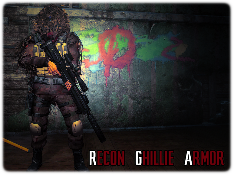  Fallout NV  Recon Ghillie Armor