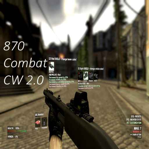  Garrys Mod 13   870 Combat CW v2.0