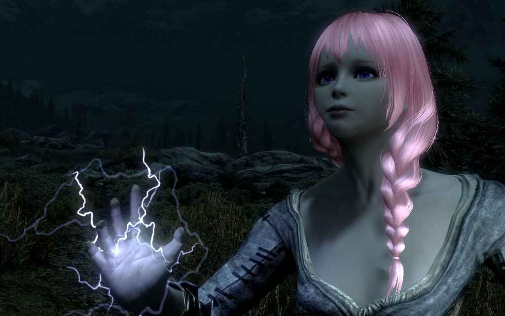  Skyrim    (Anna  Follower HDT)