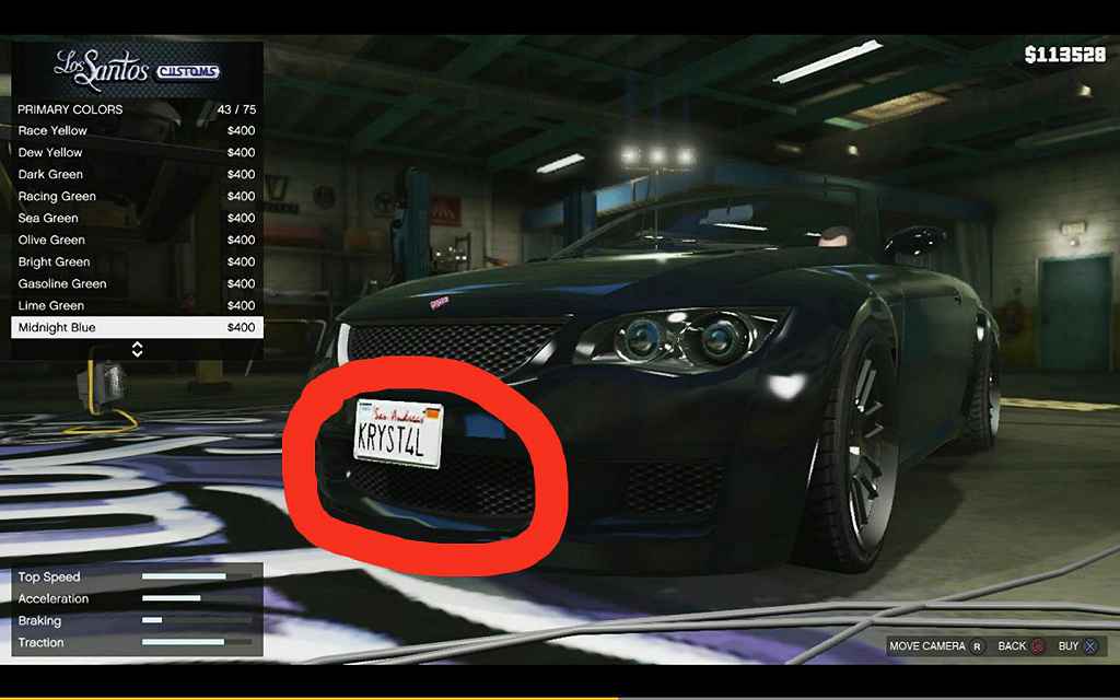  GTA 5     (Customize Plate for GTA 5)