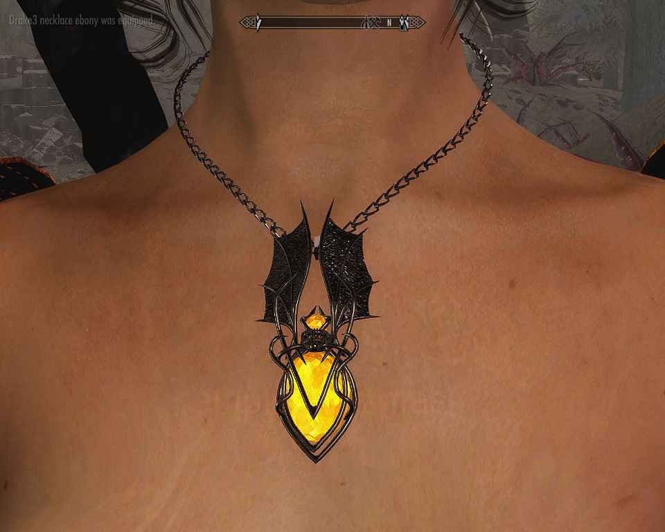  Skyrim    (Newmiller drake jewellery necklace)