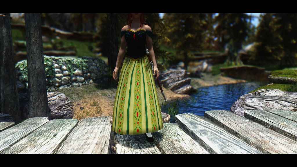  Skyrim    UNP (Arendelle Clothes UNP)