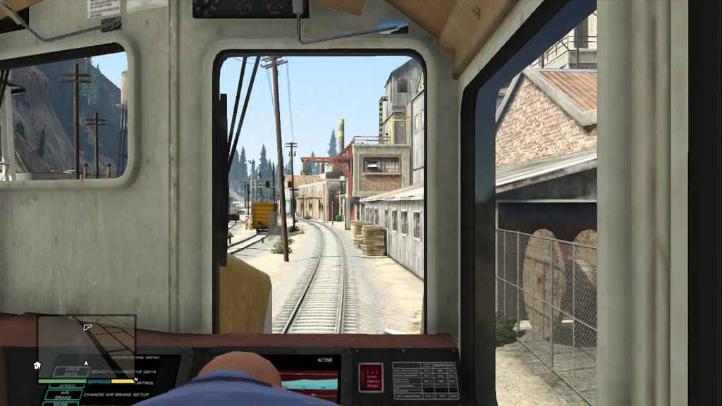 GTA 5   (Train driver)