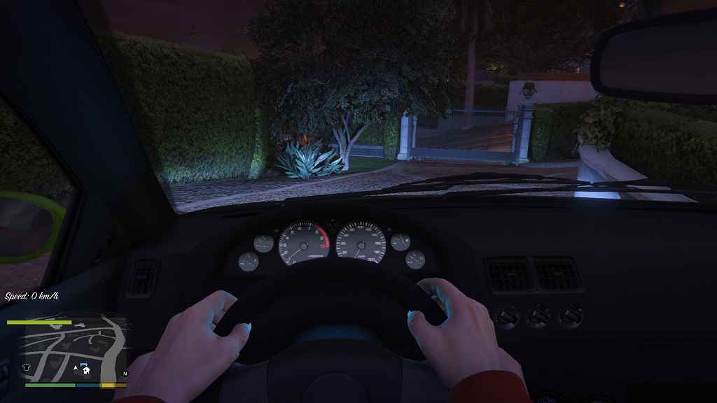 GTA 5      (Blue LED Lighting on Vehicles)