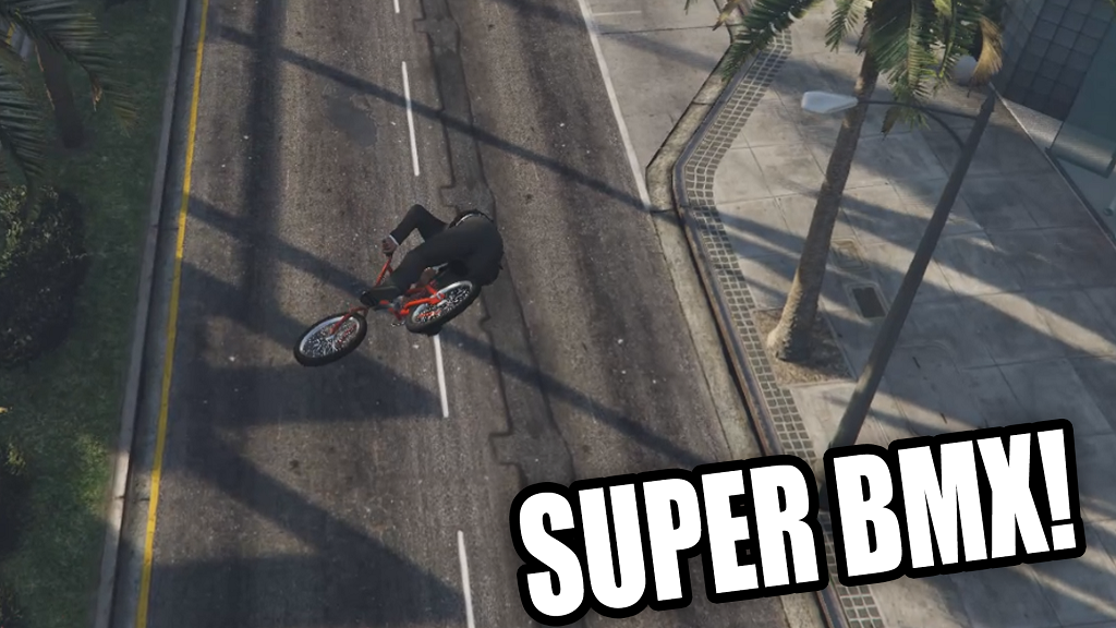 GTA 5   BMX (Super BMX  Bunnyhop & Speed)