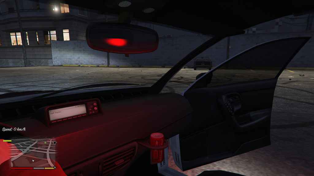  GTA 5     (Red Vehicle Lighting and Brighter Neons)