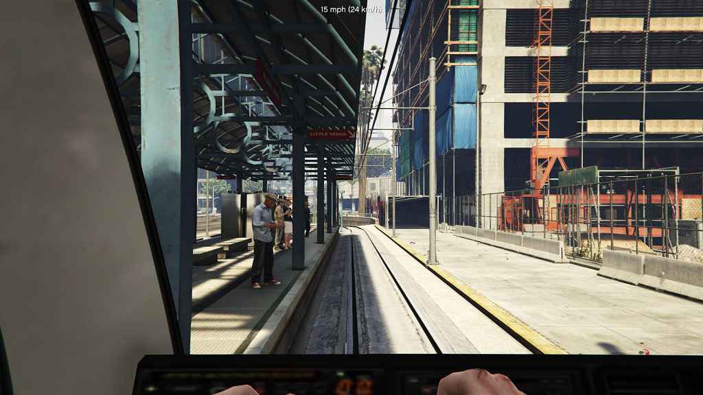 GTA 5    (Railroad Engineer)