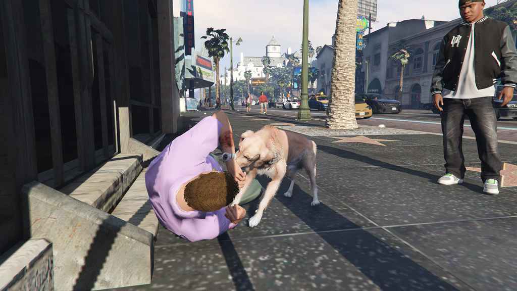  GTA 5    (Golden Retriever Pet Mod)