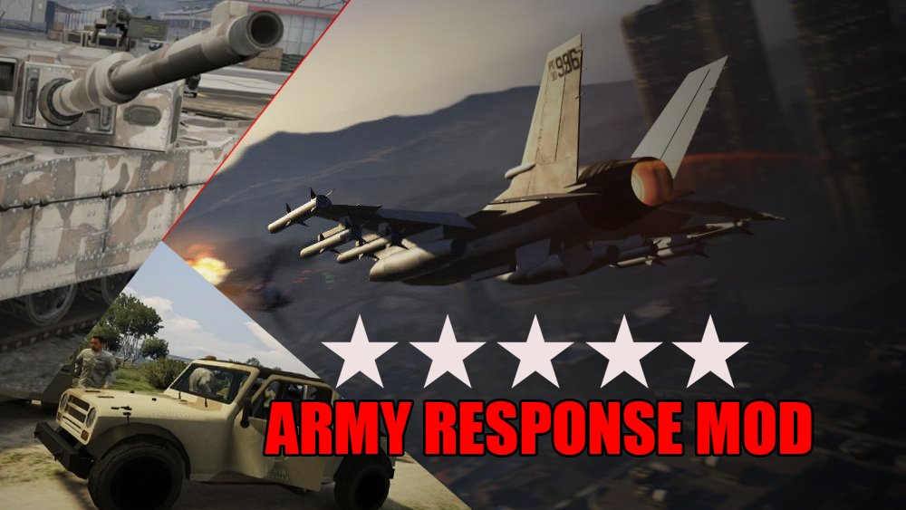  GTA 5    (Army Response)