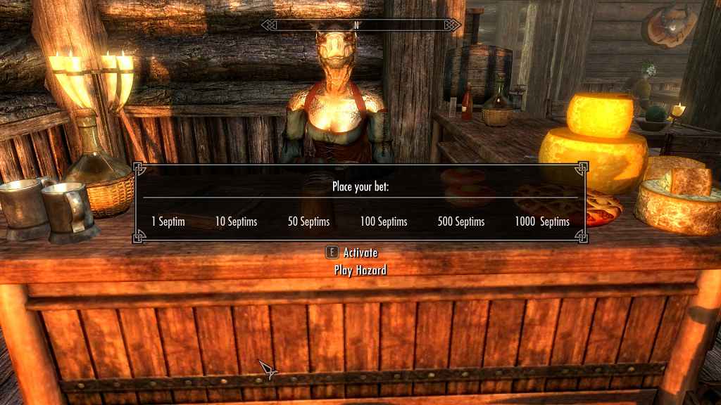  Skyrim   :  / Gambling  Hazard