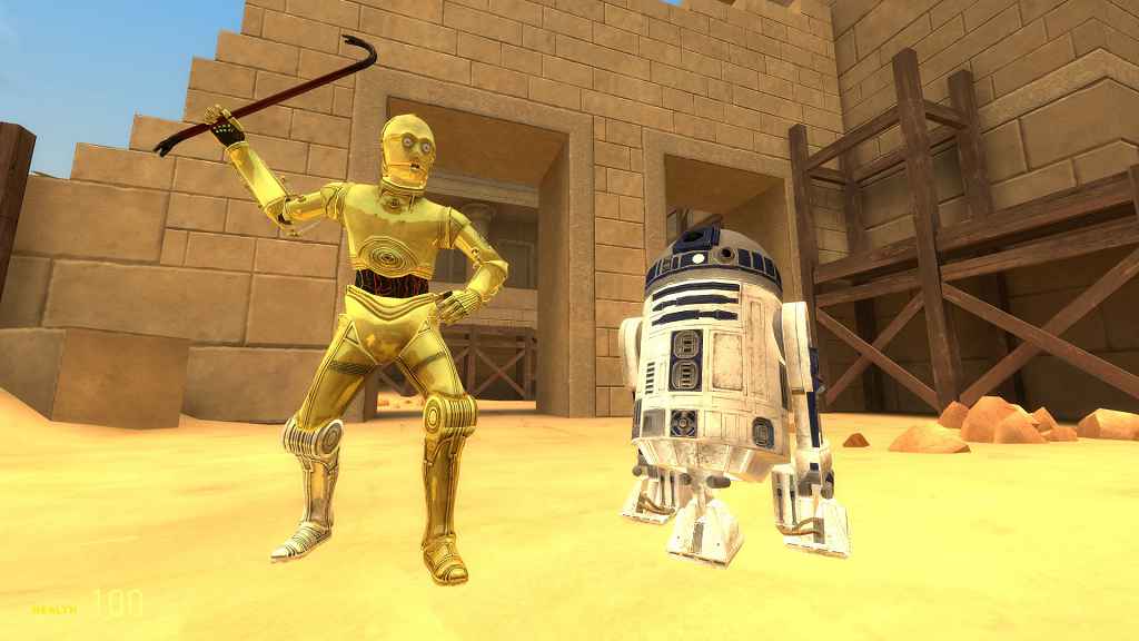  Garrys Mod 13      R2-D2  C-3PO