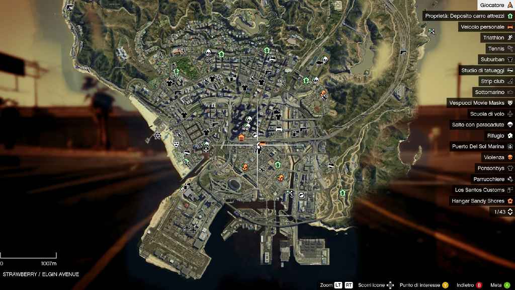  GTA 5      (Colored and Satellite Map)