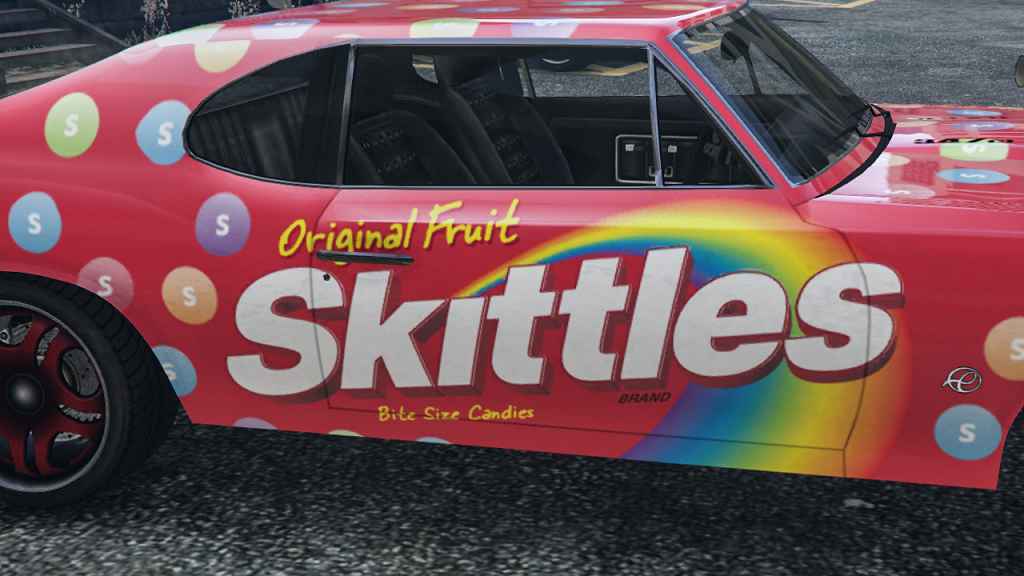  GTA 5   Skittles (Skittles Themed Stallion)