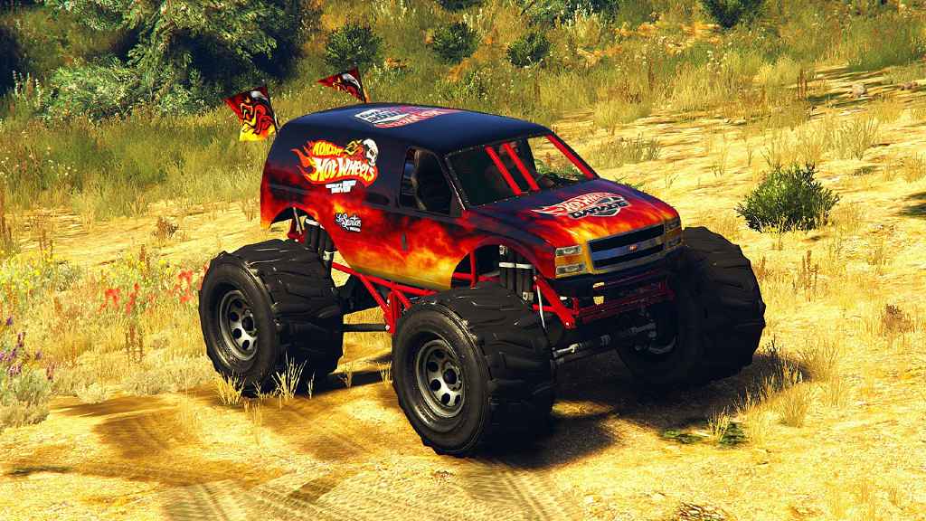  GTA 5   Liberator (Monster Hot Wheels)