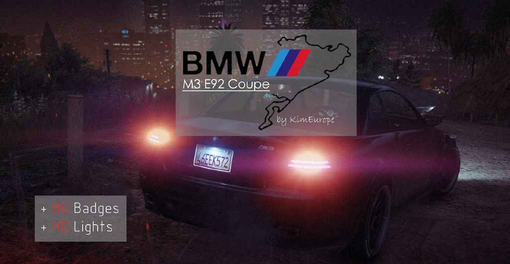  GTA 5  BMW M3 E92 Coupe