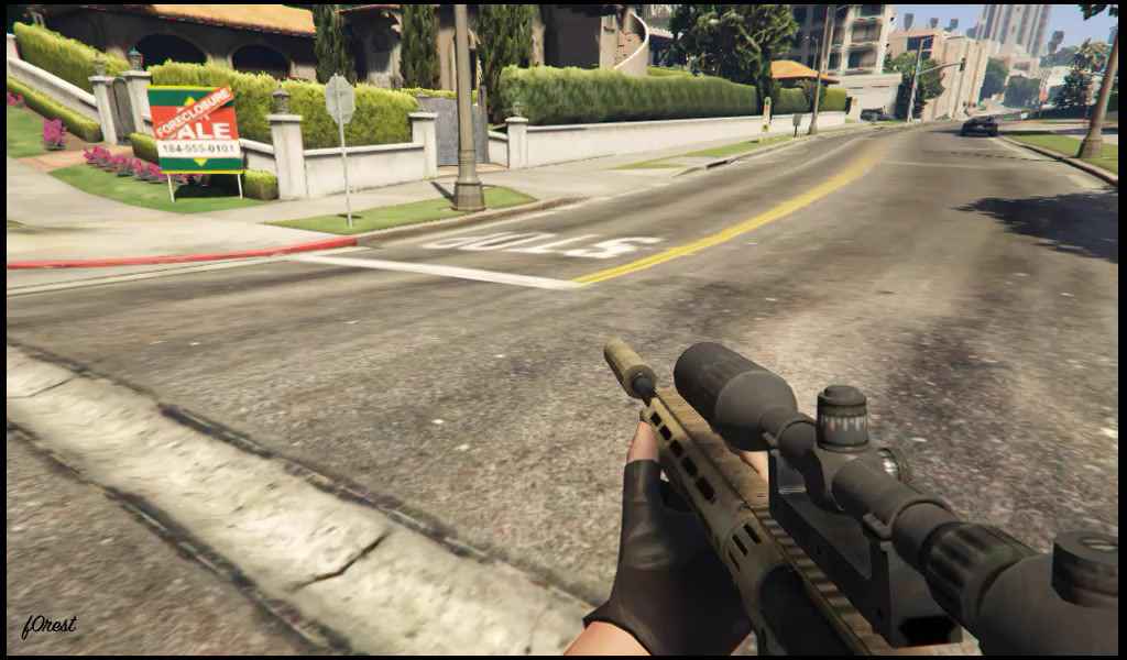  GTA 5    MSR (MSR Sniper)