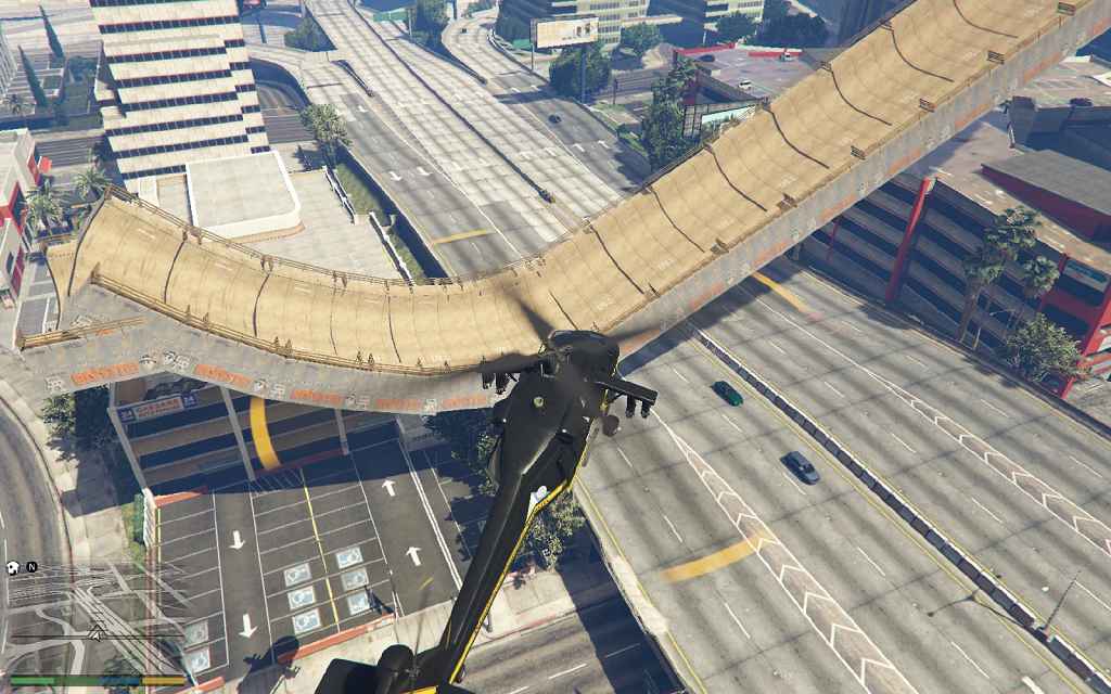  GTA 5    (Mega Ramp)