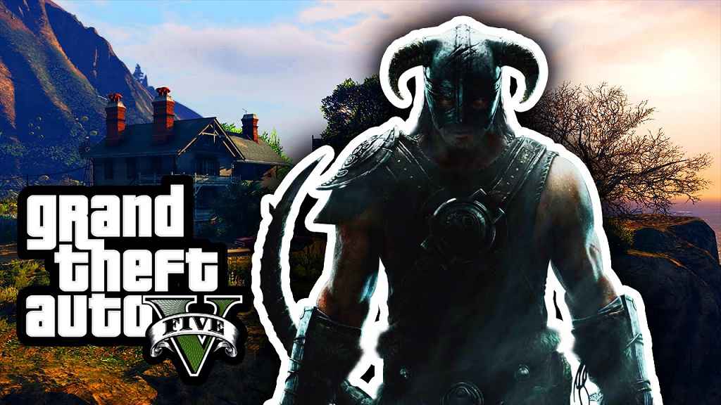  GTA 5    (Skyrim Shout)