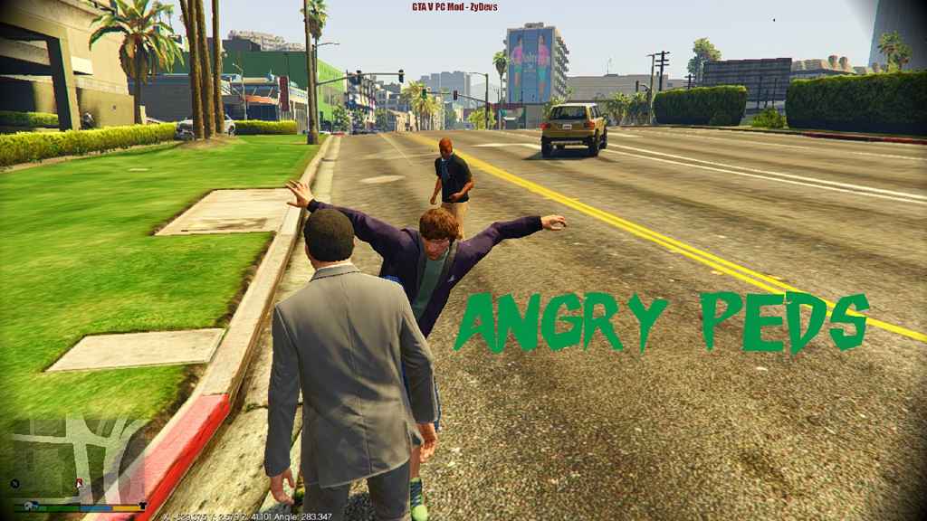  GTA 5    (AngryPeds)