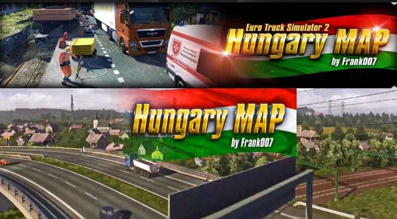  ETS 2    (Hungary Map)