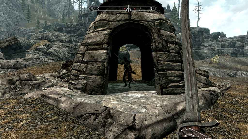 Skyrim черкесский клинок