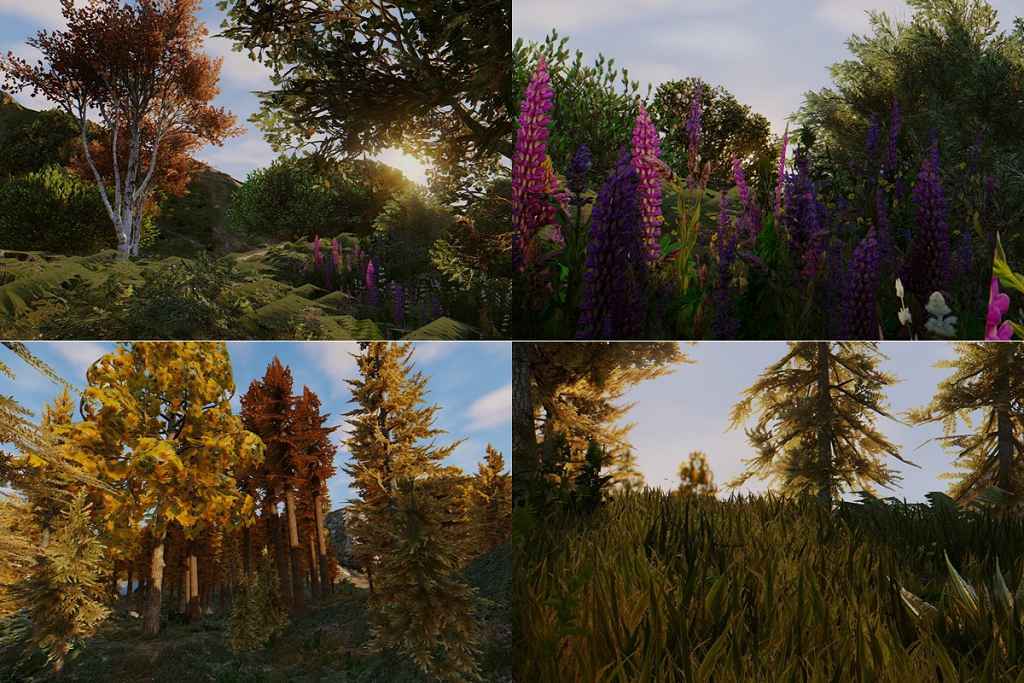  GTA 5    - (Flora Enhancement: Autumn Version)