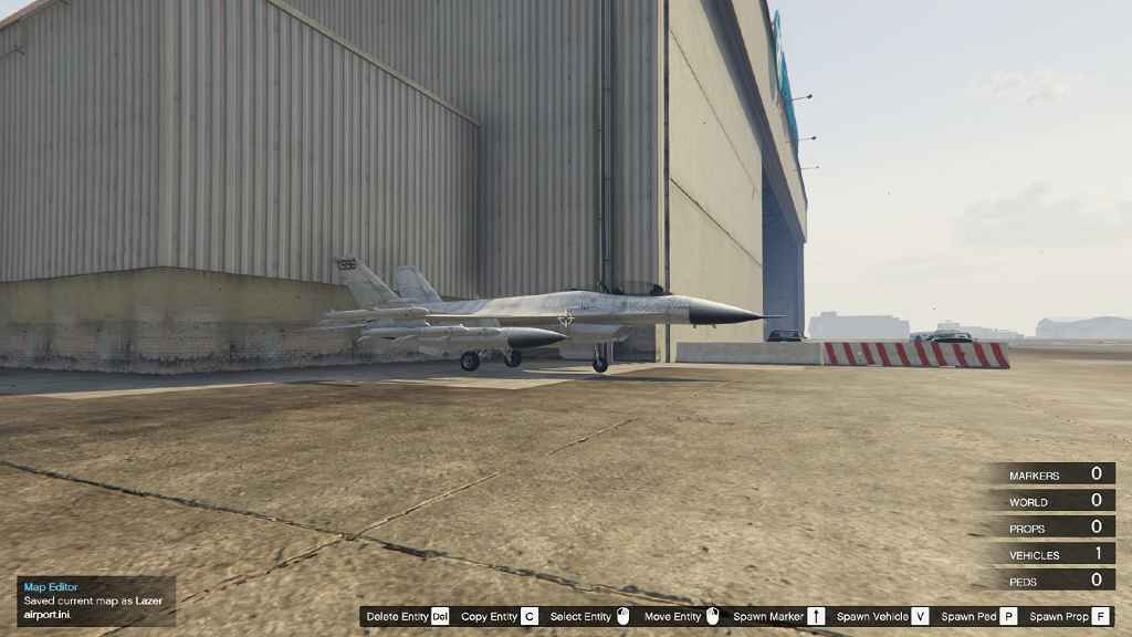  GTA 5      (Lazer Spawn at Airport)