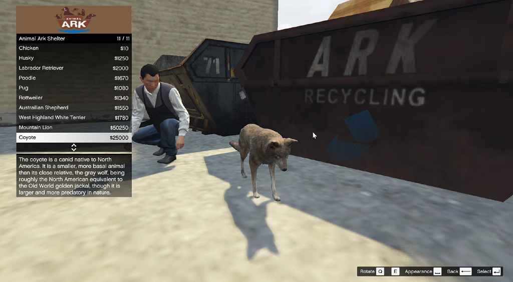  GTA 5    (Animal Ark Shelter)