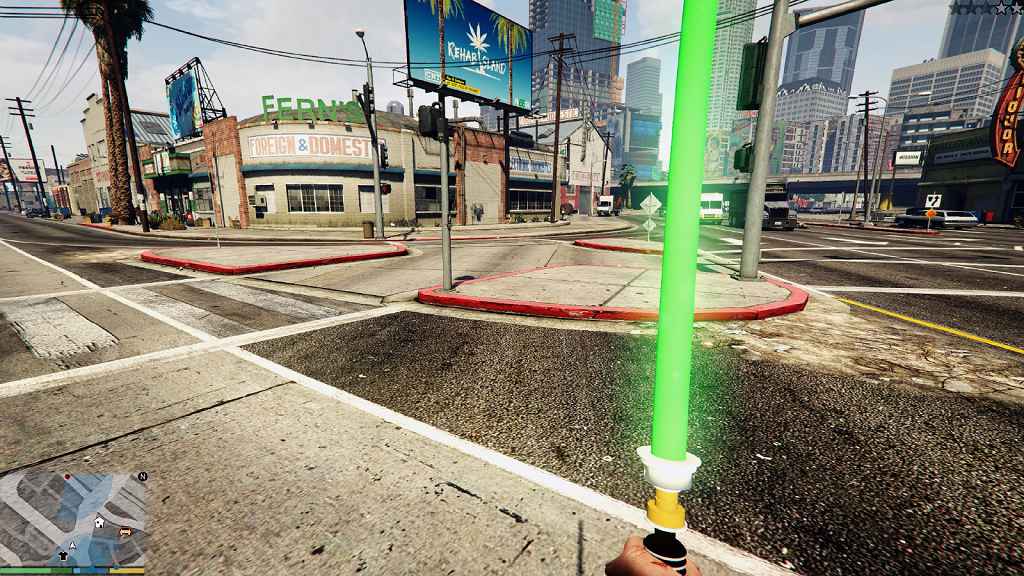  GTA 5     (Star Wars Toy Light Saber)