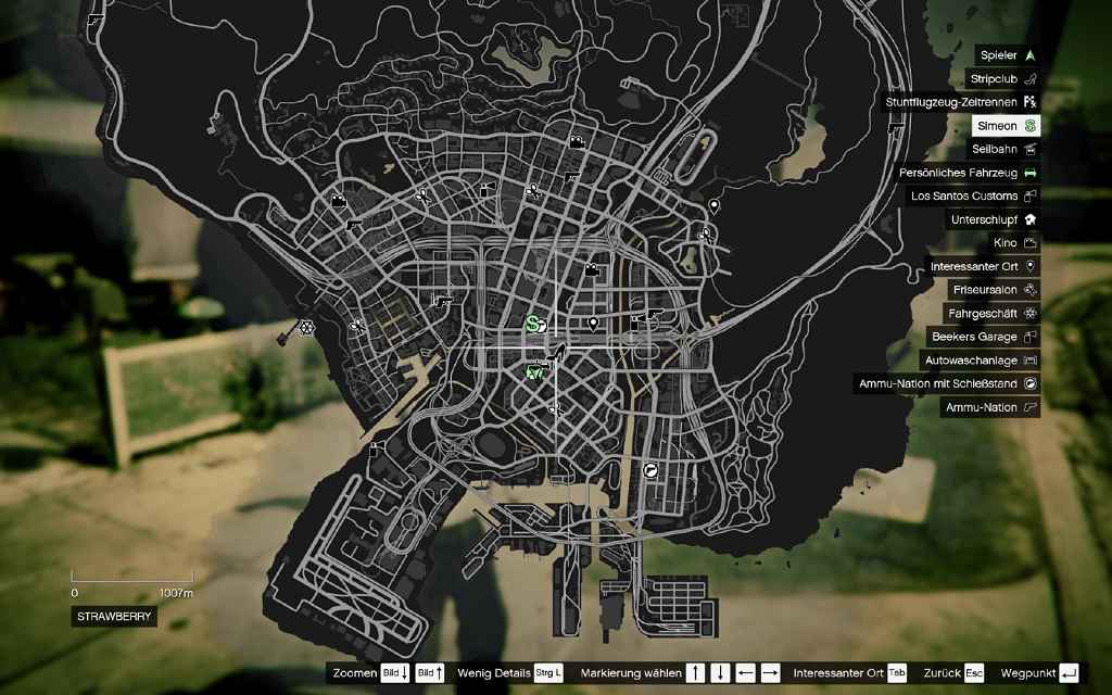  GTA 5       (Singleplayer Reveal Map)
