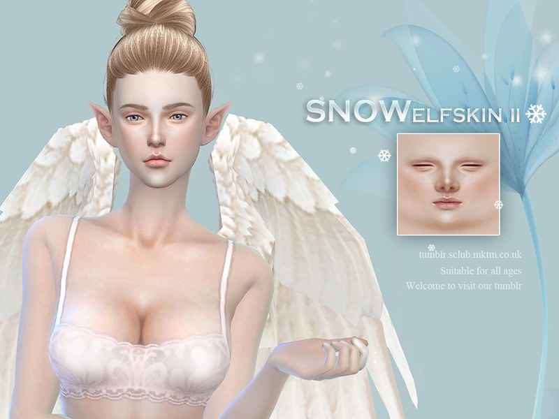  Sims 4     (S-Club ts4 Snow Elf skintones)