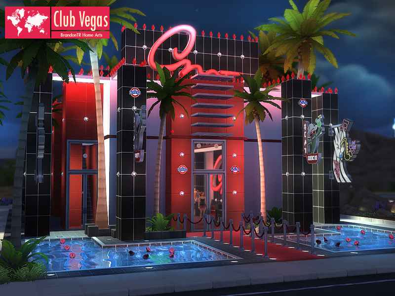  Sims 4    (Club Vegas)