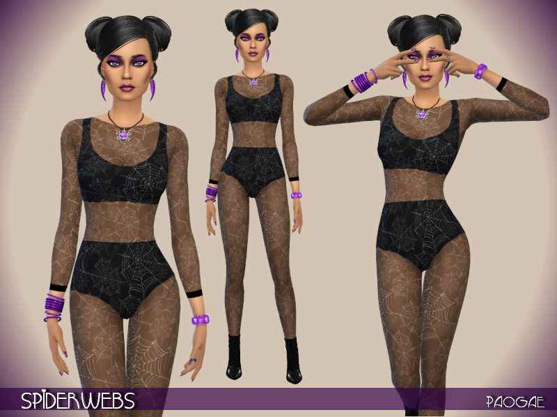  Sims 4  - (Spiderwebs)