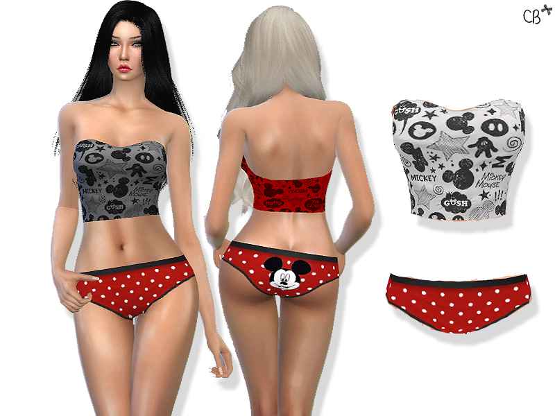  Sims 4    (Mickey outfit)