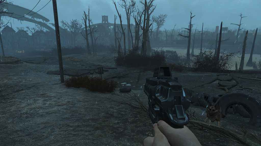 Fallout 4 — Измененные частицы дождя (FO4 RAIN)