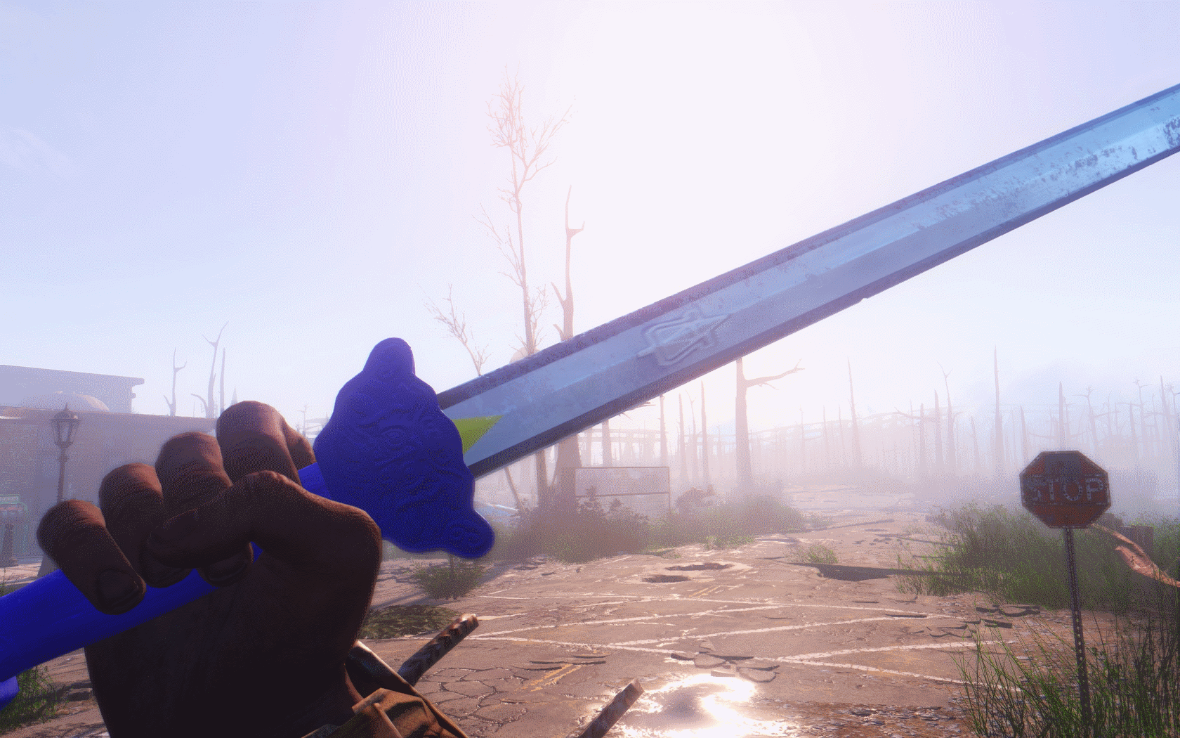 Мод Fallout 4 — Меч из The legend of Zelda (The Legend of Zelda Master Sword)