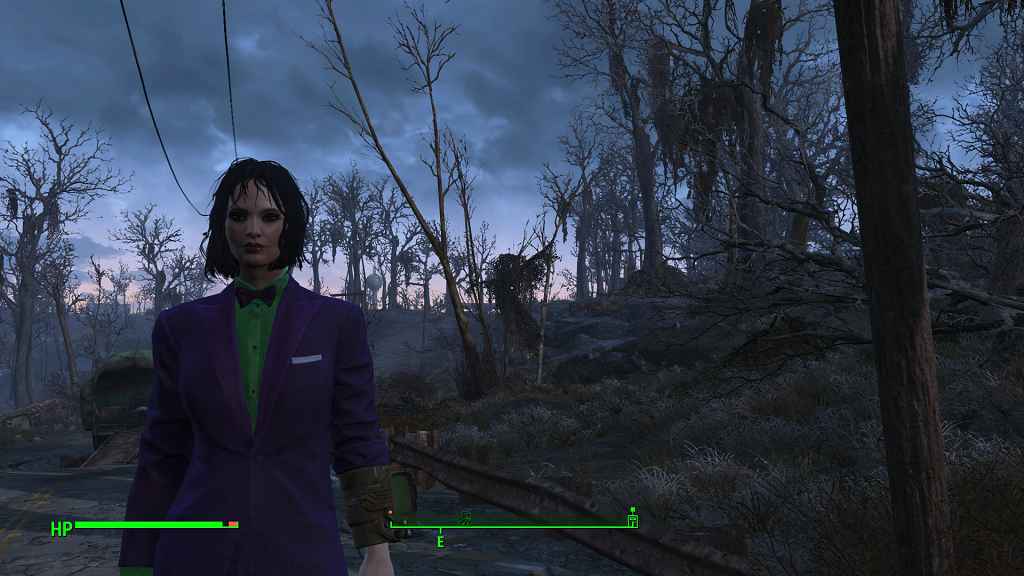 Мод Fallout 4 — Смокинг Джокера (Joker Tuxedo)